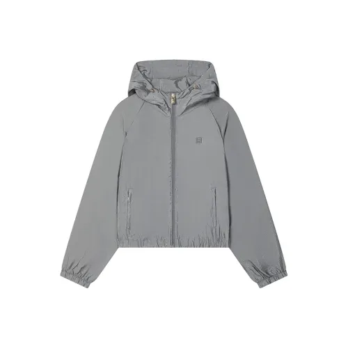 FILA Milano Series Синцзи Серый Женские Куртки