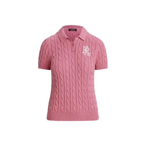 LAUREN RALPH LAUREN Розовое Женское Поло