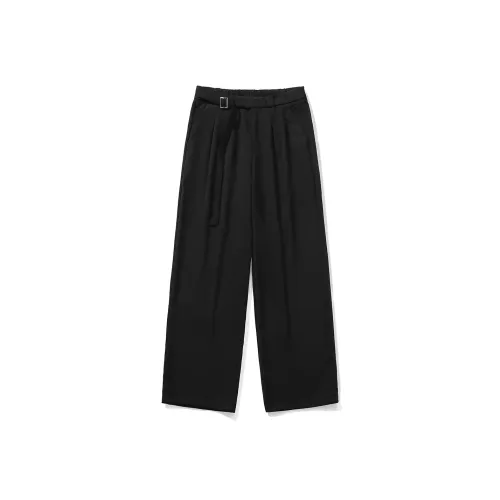 Zomuros Черные Унисекс Костюмные Брюки