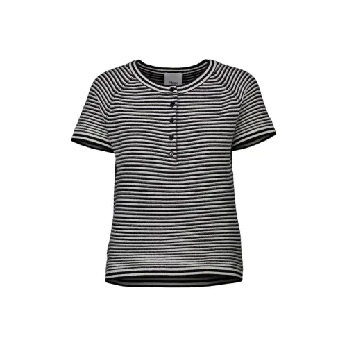 ALLUDE Женские футболки морского синего цвета