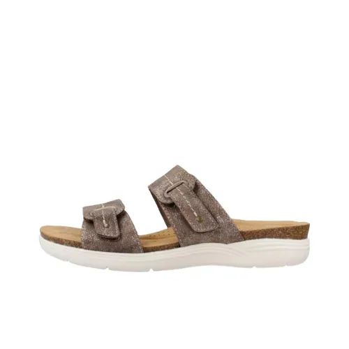 Clarks Слипоны Металлик Женские