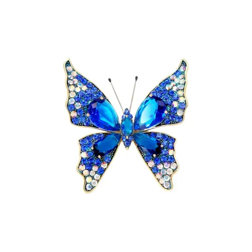 PUENTE Медные Броши Женские Синие