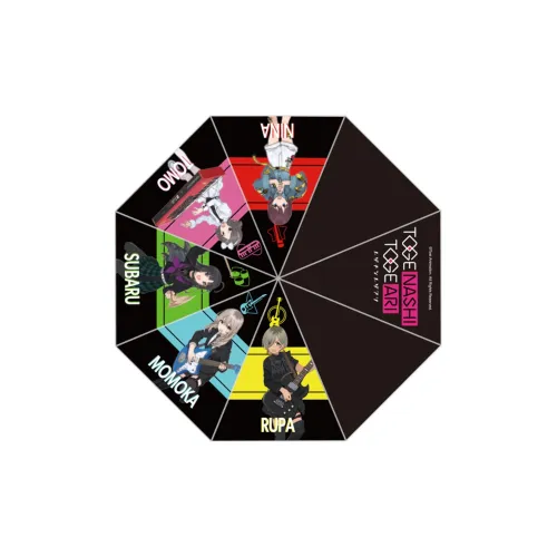 JOYOUTH x TOEI ANIMATION Девичий Полоска Cry Umbrella Мерч по IP