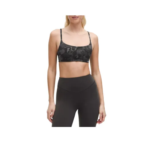 lululemon Everlux™Wunder Train Йога-трусы Женские Черный Скрытый Heritage Кружево Черный MULTI