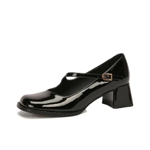 City camel Туфли Мэри Джейн Женские