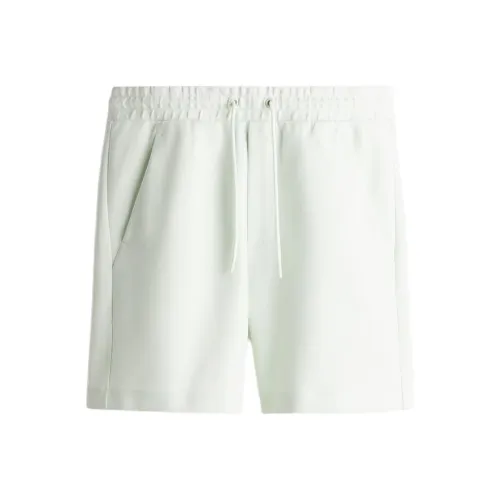 H M Light Green Men's Casual Shorts H M Светло-зеленые мужские повседневные шорты