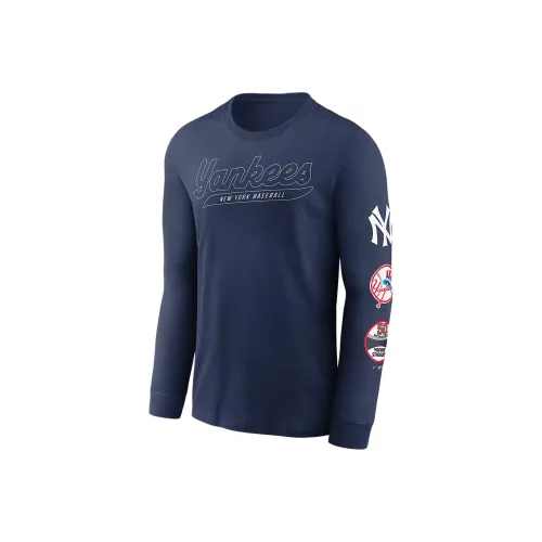 nike Нью-Йорк Янкис T-рубашка мужская морская синий