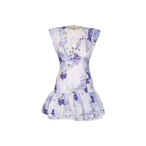 Zimmermann Белое Женское Платье без Рукавов