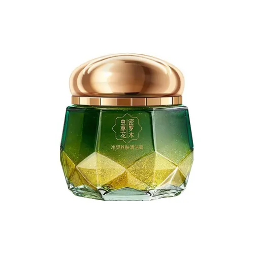 SUXIUCHENSHI Miro Гриб Кордицепс Цветочный дизайн Очищающий и Питательный Крем для Удаления Отмерших Клеток Кожи 120г