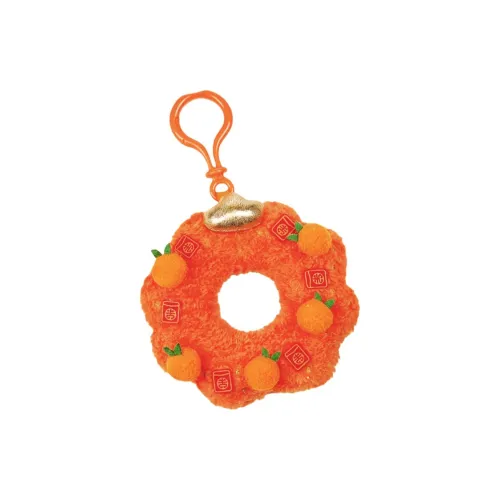 BAMBOO MATES Cute and Adorable Апельсин Венок Куклы Плюшевый Брелок 10 см Рекомендуемая Высота