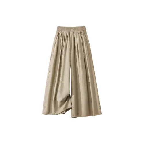 IHIMI Светлый хаки Женские Повседневные брюки