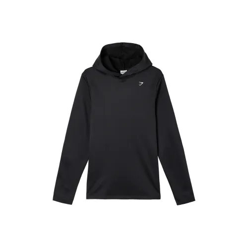 GYMSHARK Черные Мужские Свитшоты