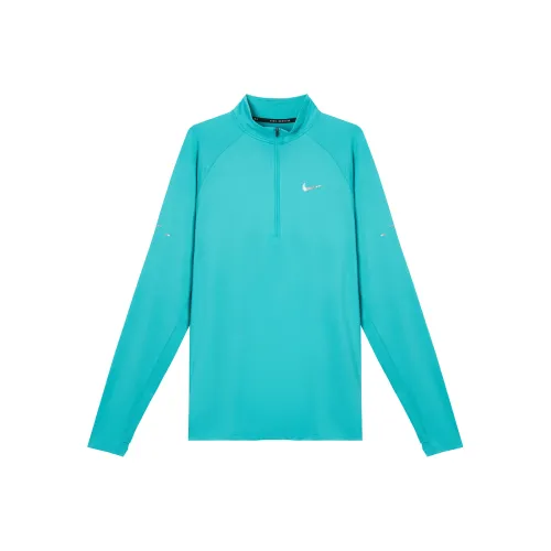 Nike Dri Fit T-Shirt Мужской Кактус Зеленый Серебряный