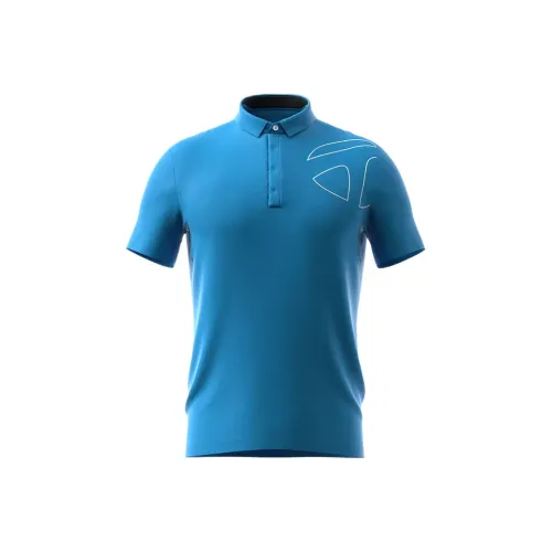 TAYLORMADE SS22 Поло Мужское Светло-Синий