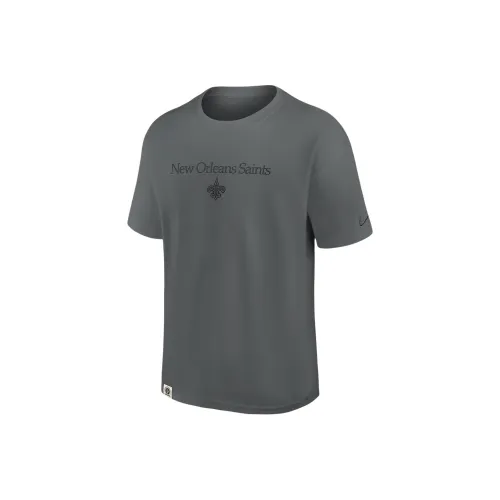 Nike Clothing Мужская футболка серого цвета Iron Gray