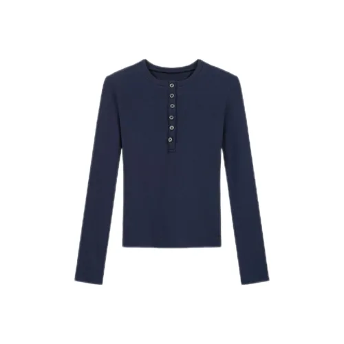 ABBY GODDESS Темно-синие Женские Футболки