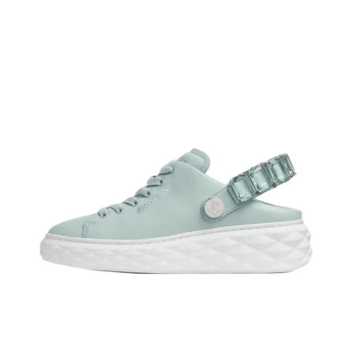 Jimmy Choo Diamond Sling Низкий Топ Повседневная Обувь Женская Светлый Бирюзовый