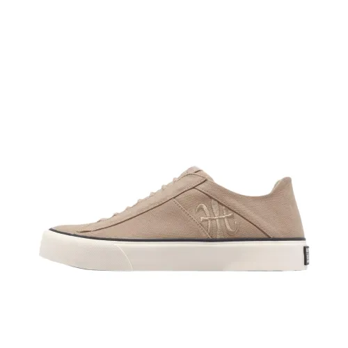 ROYAL ELASTICS Low-Top Canvas Shoes Brown Men's