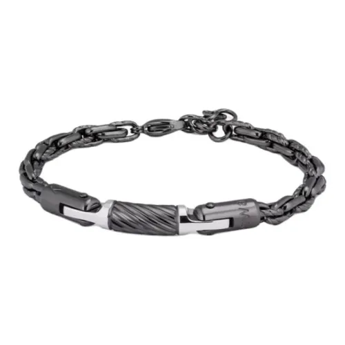 BROSWAY Браслеты из титанового стального сплава Мужской Черный