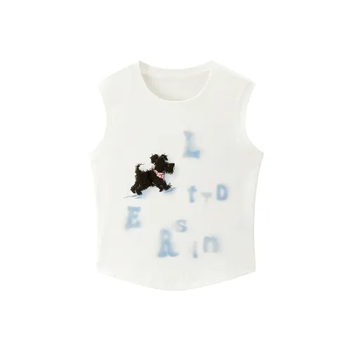 LEDIN Белые Женские Майки