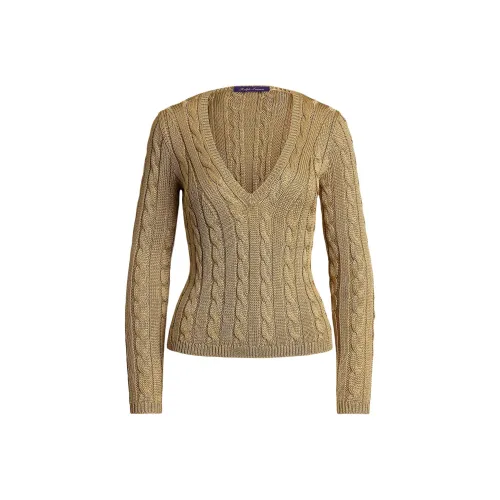 Ralph Lauren FW25 Трикотаж Женский Золотой