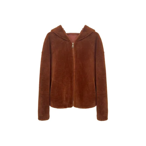 Kele Coco Caramel Brown Женская меховая одежда