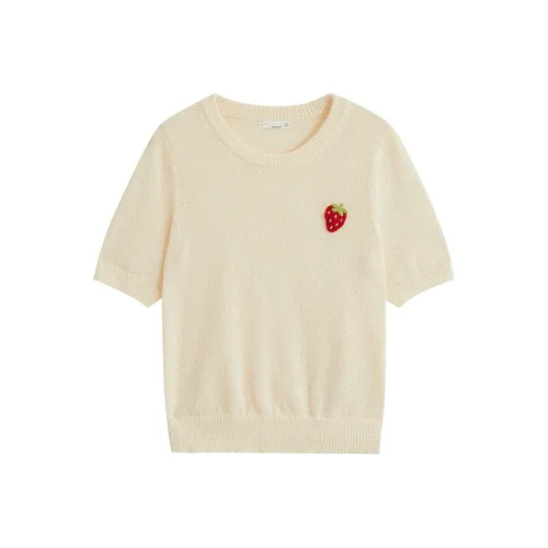 Inman Светло-абрикосовый Женские Трикотаж