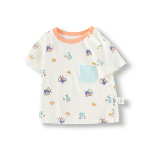 Balabala T-рубашка SS25 Белый Синий Тон Младенец и Малыш