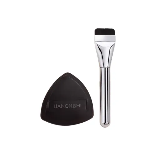 AYANAMI Черный ананас MAKE UP Инструменты Дружелюбный к коже Мягкий Розовый + Щетка для основы