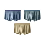 Группа Q Новинка Шелк Мужской [Синий, Бирюзовый, Оливковый]