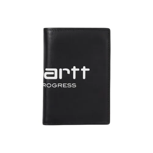 Carhartt WIP Кожа Кошелек Мужской Черный Белый