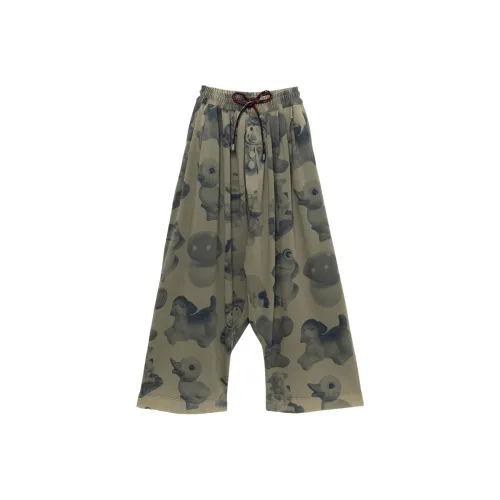Vivienne Westwood Хаки Женские Повседневные Брюки