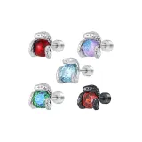 Красный, Черный, Зеленый, Фиолетовый, Красный, Белый, Синий [5 пар]