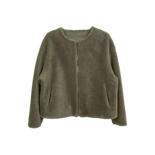 Kele Coco Зеленый Женские Меховые изделия