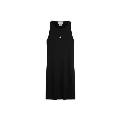 Calvin Klein UB1 Космический черный Женские Платья без рукавов