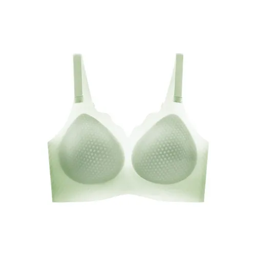 Cotton Gene Мятно-зеленый Женские Бюстгальтеры