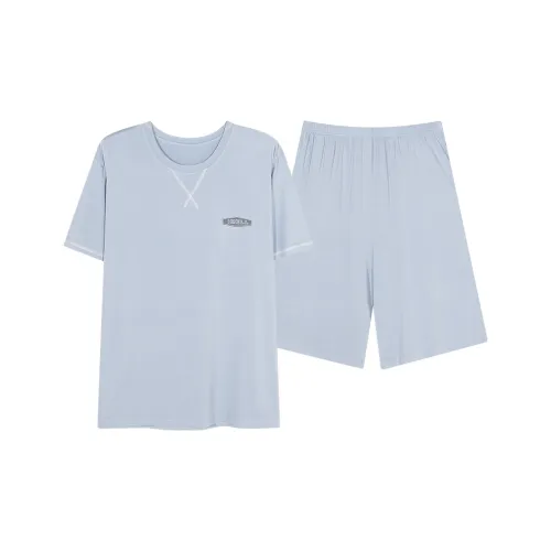 Floating Light Islands Пижама Комплект Мужской Светло-Синий