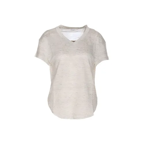 Brunello Cucinelli Серые Женские Рубашки T