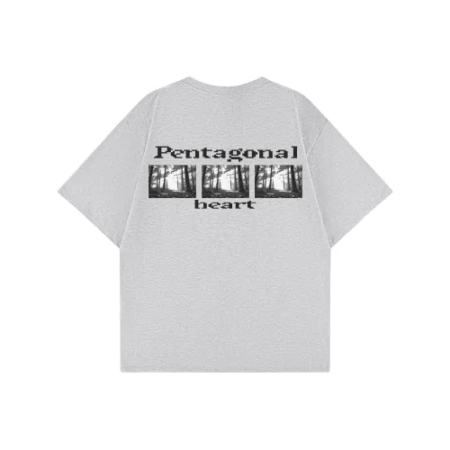 PENTAGONAL HEART T-Shirt Унисекс