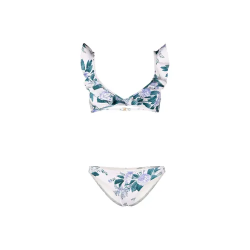 Zimmermann FW21 Бикини Женские Зеленый