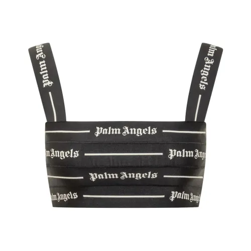 PALM ANGELS Майка Женская Черная