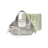 Серебристый + Брелок + Сумка для покупок