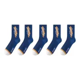 5 пар [Синий + Синий + Синий + Синий + Синий]