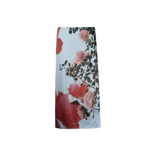 Blumarine Синие Женские Повседневные Длинные Юбки