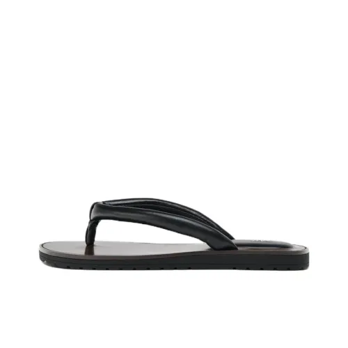 ZARA Шлепанцы Черные Женские