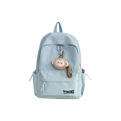 WXRX Нейлон Рюкзак Женские Светло-Синий Белый Розовый Бургунди