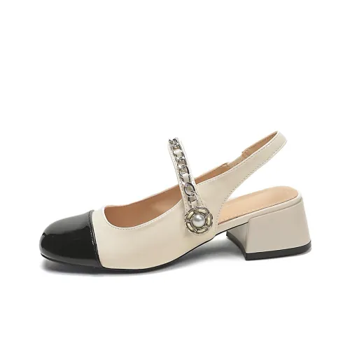 Dragon Dance Туфли Мэри Джейн Средний Каблук Женские