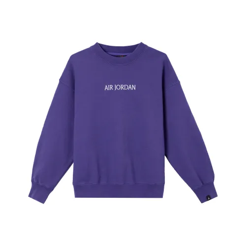 Джордан Свитшот Женский Темно-фиолетовый