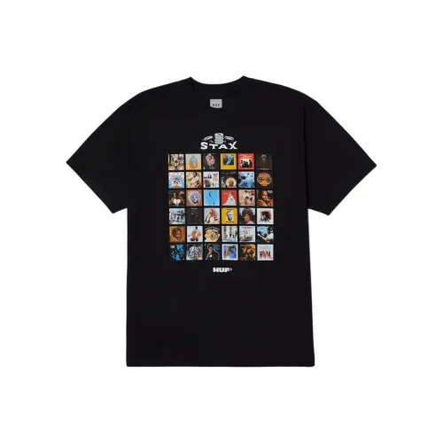 HUF совместная черная мужская футболка