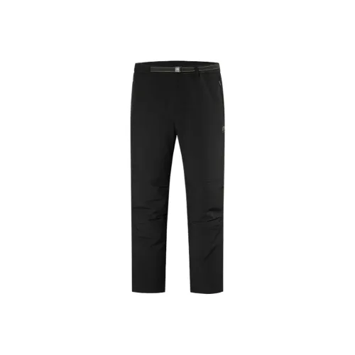 NORTHLAND Профессиональные Карго Брюки Унисекс Чисто Черные